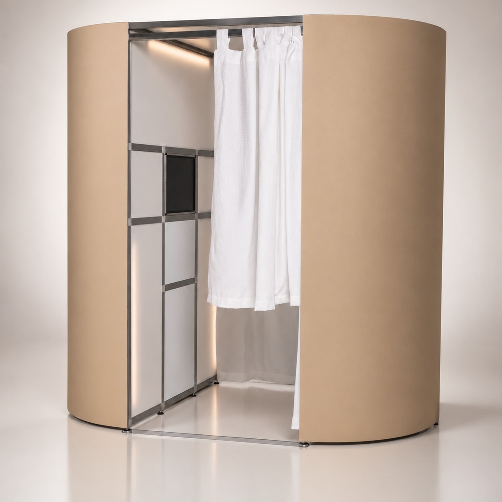 Oval Studio enclosed photo booth